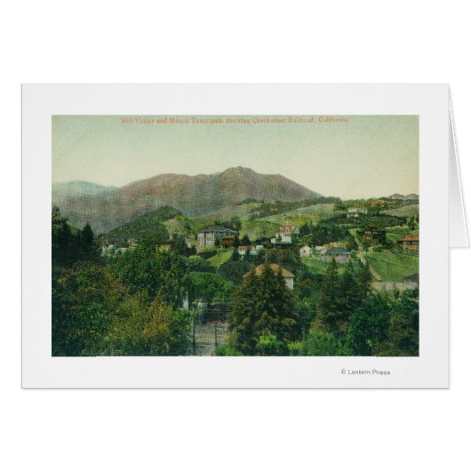 Aerial View of City, Mt Tamalpais (Front Horizontal)
