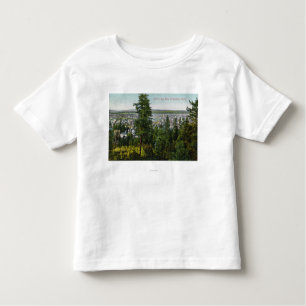 Aerial View of City through the Woods Toddler T-shirt