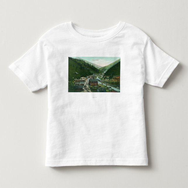 Aerial View of CityGem, ID Toddler T-shirt (Front)