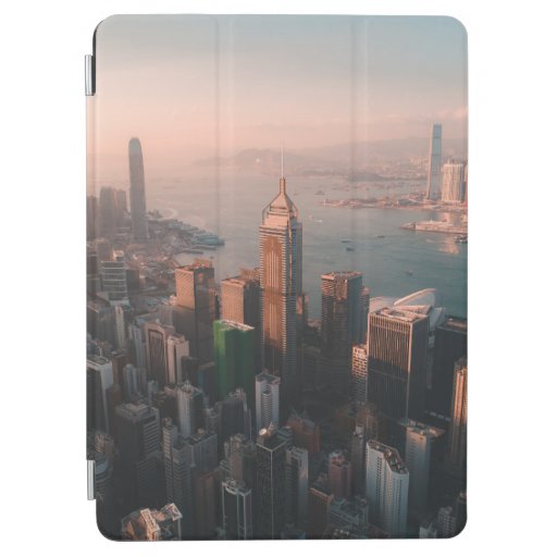 AERIAL VIEW OF CITYSCAPE iPad AIR COVER