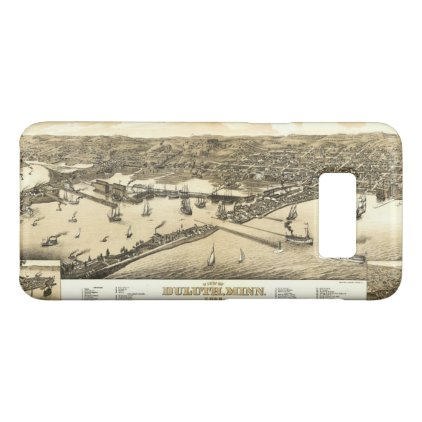 Aerial View of Duluth, Minnesota (1883) Case-Mate Samsung Galaxy S8 Case