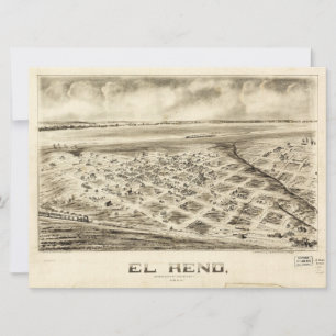 Aerial View of El Reno, Oklahoma (1891)