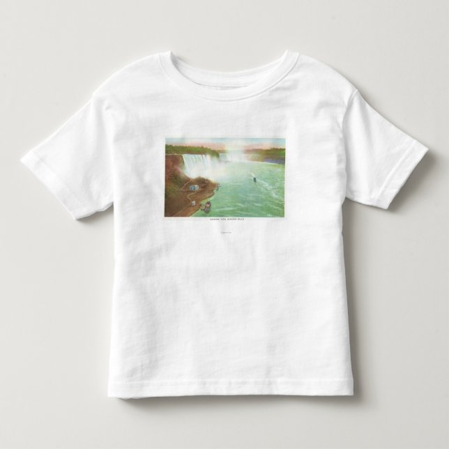 Aerial View of Entire Niagara Falls Toddler T-shirt (Front)