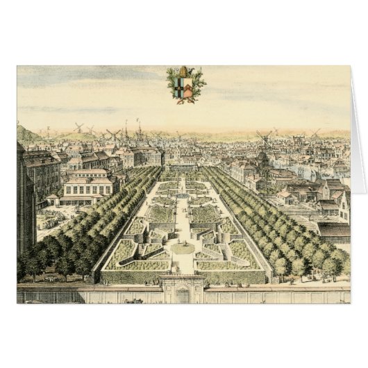 Aerial View of Formal Garden by Eric Dahlbergh (Front Horizontal)