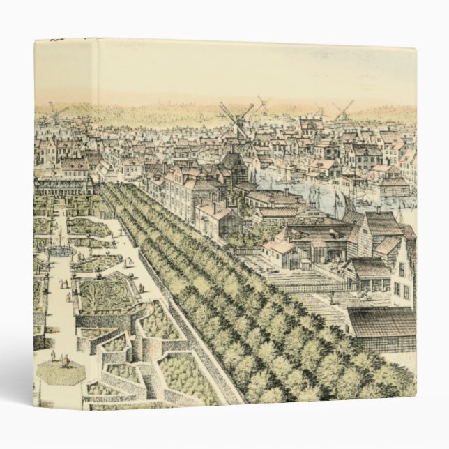 Aerial View of Formal Garden by Eric Dahlbergh Binder (Front/Spine)