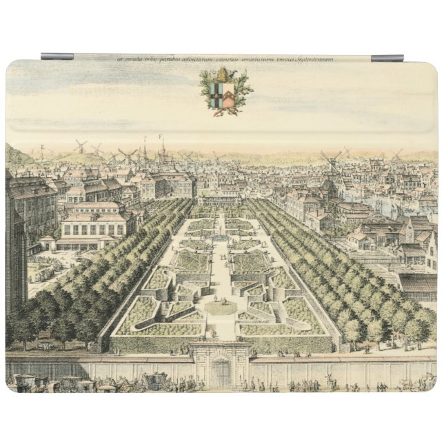Aerial View of Formal Garden by Eric Dahlbergh iPad Smart Cover (Horizontal)