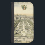 Aerial View of Formal Garden by Eric Dahlbergh Galaxy S4 Wallet Case<br><div class="desc">An intricate drawing of an aerial view of a formal garden. Created by Eric Dahlbergh,  this piece shows an immense stretch of lush greenery just waiting to be traversed. Purchase this lovely piece today!</div>