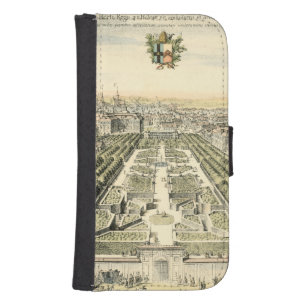 Aerial View of Formal Garden by Eric Dahlbergh Galaxy S4 Wallet Case