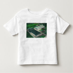 Aerial View of Goodyear-Zeppelin Fabrication Toddler T-shirt