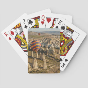 Aerial View Of Hot Air Balloons, Cappadocia 2 Poker Cards