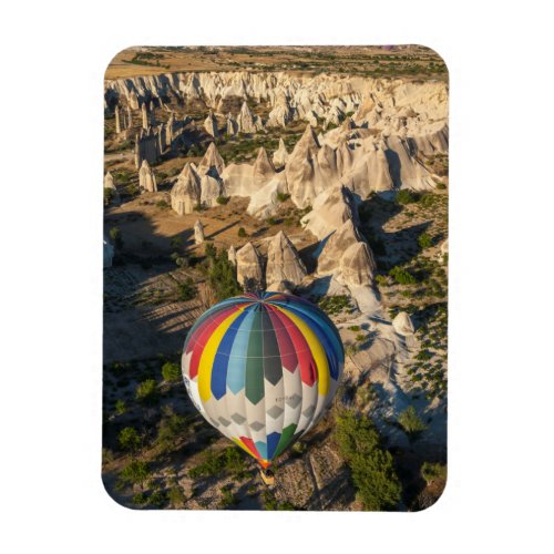 Aerial View Of Hot Air Balloons Cappadocia Magnet