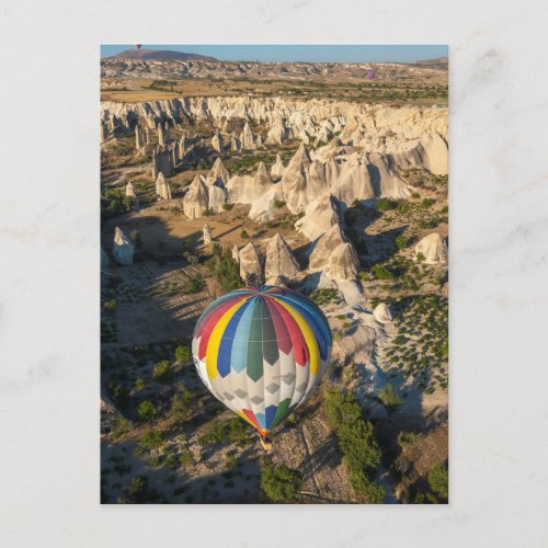 Aerial View Of Hot Air Balloons Cappadocia Postcard