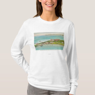 Aerial View of Hotel del Coronado T-Shirt
