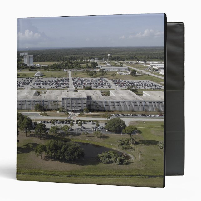 Aerial view of Kennedy Space Center Binder (Front/Inside)