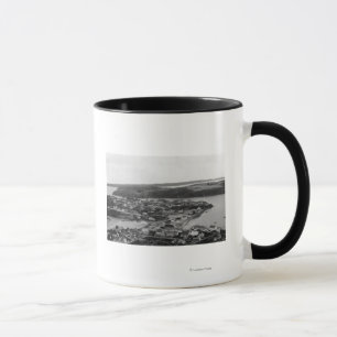 Aerial view of Kodiak, Alaska Photograph Mug