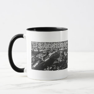 Aerial view of London Mug