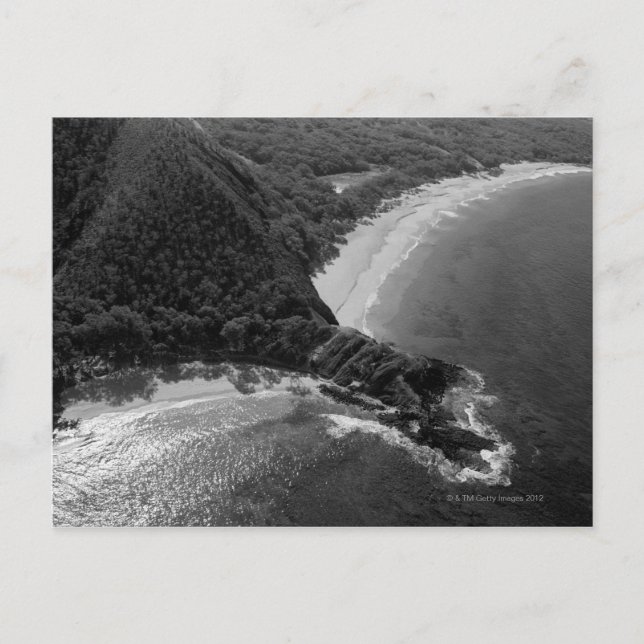 Aerial view of Makena Beach, Maui, Hawaii Postcard (Front)