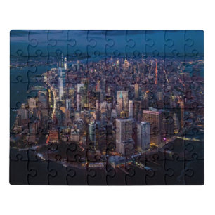 Aerial View of Manhattan Jigsaw Puzzle