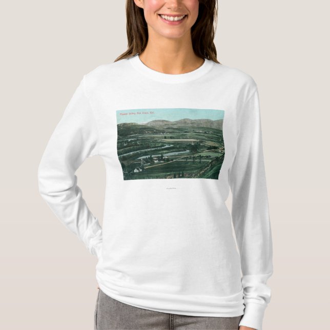Aerial View of Mission ValleySan Diego, CA T-Shirt (Front)