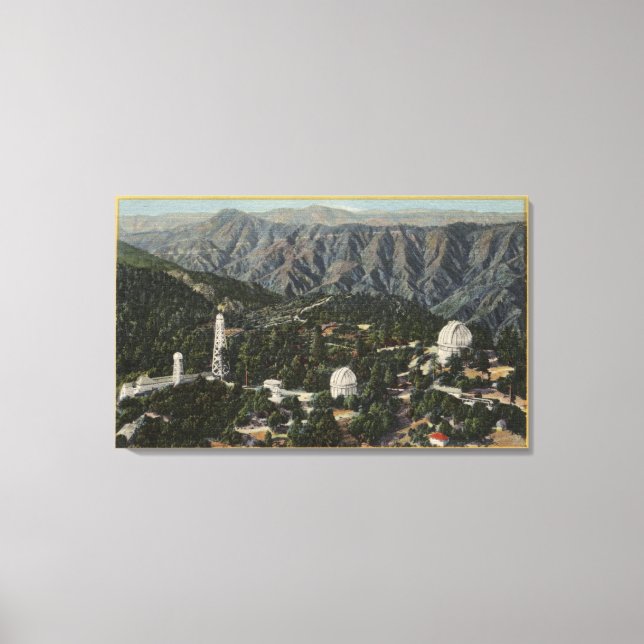 Aerial View of Observatory Canvas Print (Front)