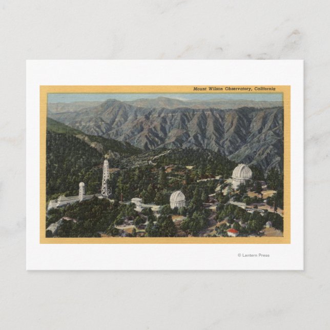 Aerial View of Observatory Postcard (Front)