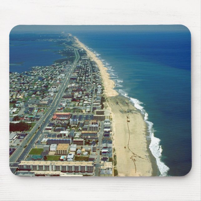 Aerial View of Ocean City Maryland Mouse Pad (Front)