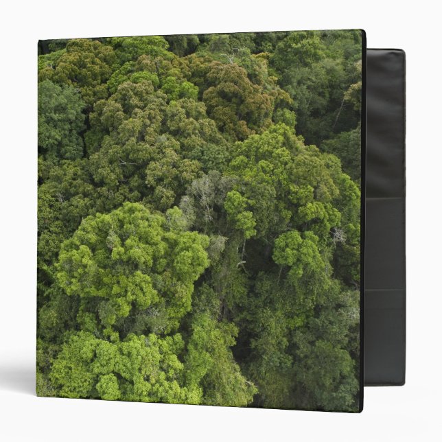 Aerial View of rainforest. Iwokrama Reserve, 3 Ring Binder (Front/Inside)