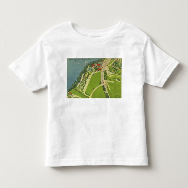 Aerial View of Roseland Park Toddler T-shirt (Front)