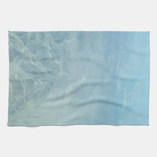 Aerial View of Rugged Mountain Desert Landscape an Kitchen Towel