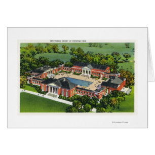 Aerial View of Saratoga Spa Recreation Center Cards