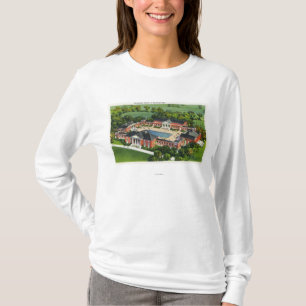 Aerial View of Saratoga Spa Recreation Center T-Shirt
