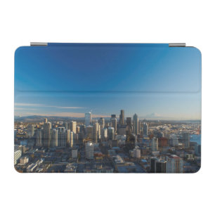 Aerial view of Seattle city skyline iPad Mini Cover
