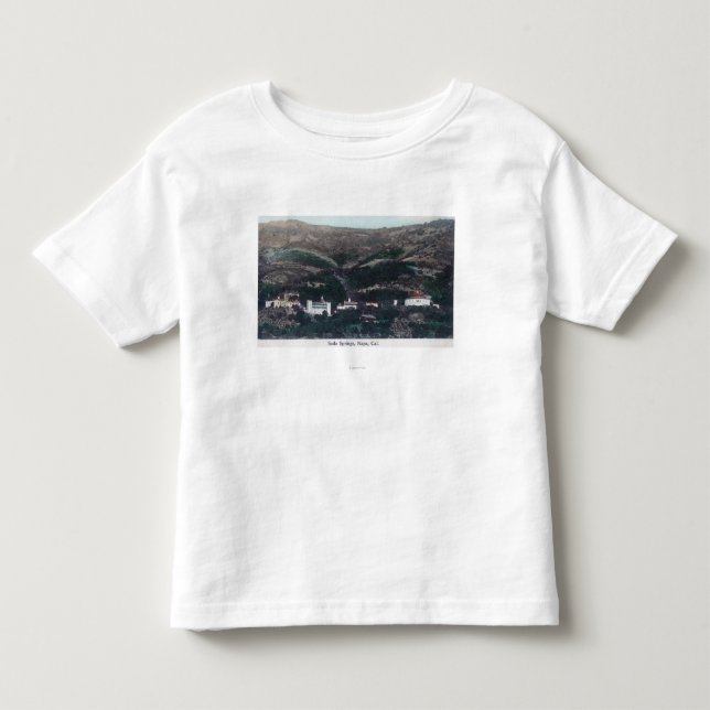 Aerial View of Soda SpringsNapa, CA Toddler T-shirt (Front)
