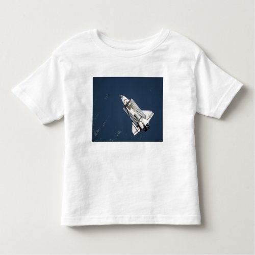 Aerial view of Space Shuttle Discovery 2 Toddler T_shirt