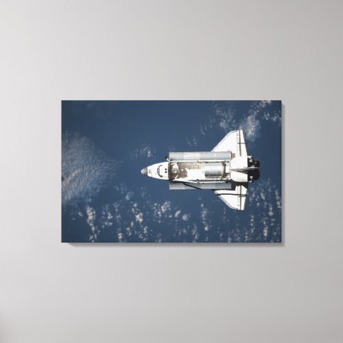 Aerial view of Space Shuttle Discovery 3 Canvas Print