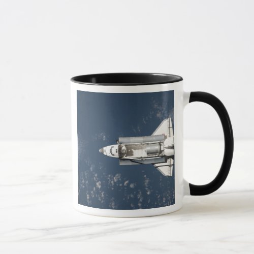 Aerial view of Space Shuttle Discovery 3 Mug