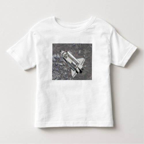 Aerial view of Space Shuttle Discovery Toddler T_shirt