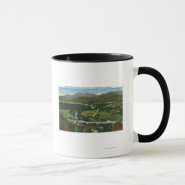 Aerial View of the 60 Meter Olympic Ski Jump Mug (Right)