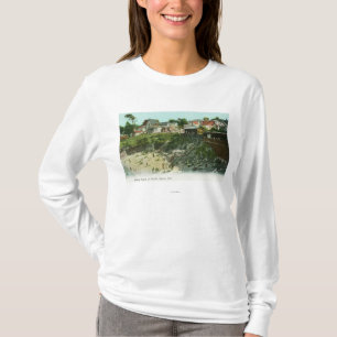 Aerial View of the Bathing Beach T-Shirt