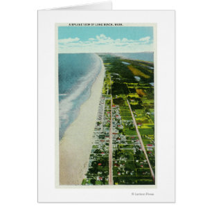 Aerial View of the Beachfront Cards