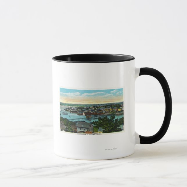 Aerial View of the Boothbay Harbor Mug (Right)