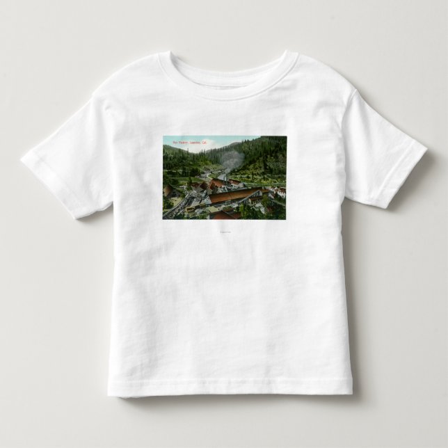 Aerial View of the Box FactoryLamoine, CA Toddler T-shirt (Front)