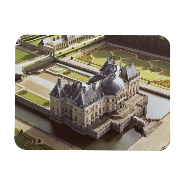Aerial view of the Chateau, designed for Nicholas Magnet (Horizontal)
