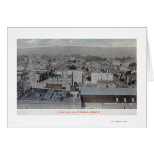 Aerial View of the City # 2Oakland, CA Cards