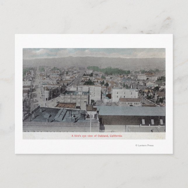 Aerial View of the City # 2Oakland, CA Postcard (Front)
