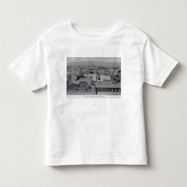 Aerial View of the City # 2Oakland, CA Toddler T-shirt (Front)