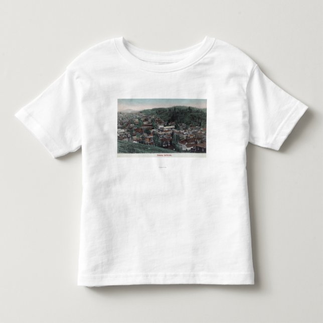 Aerial View of the City # 2Sonora, CA Toddler T-shirt (Front)