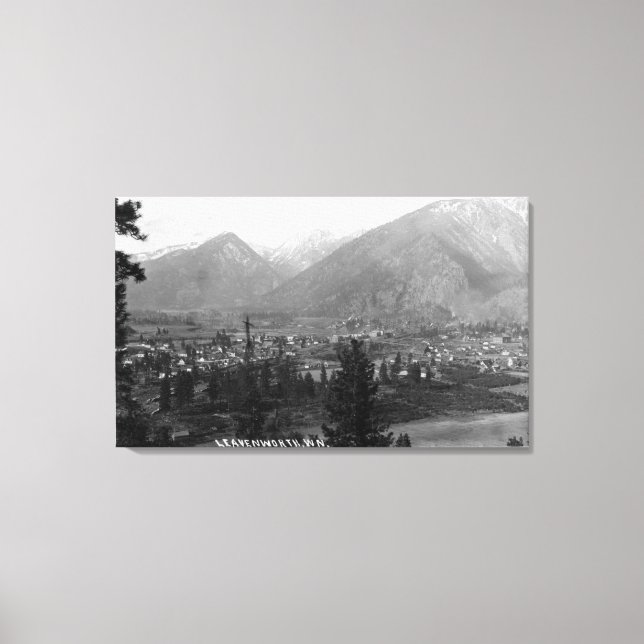 Aerial View of the City 5 Canvas Print (Front)