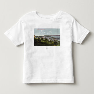 Aerial View of the City and Coos Bay Toddler T-shirt