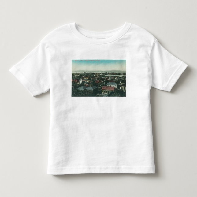 Aerial View of the City and Mare Island Toddler T-shirt (Front)